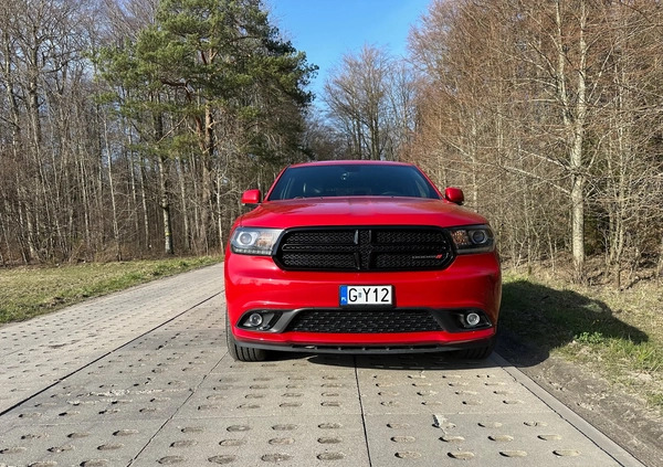 Dodge Durango cena 127900 przebieg: 94000, rok produkcji 2017 z Hrubieszów małe 781
